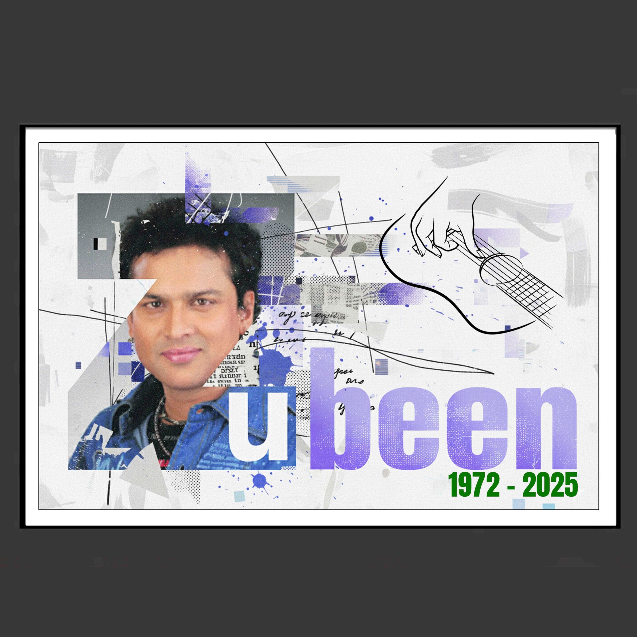 Zubeen Garg Canvas Print Photo – ZG1